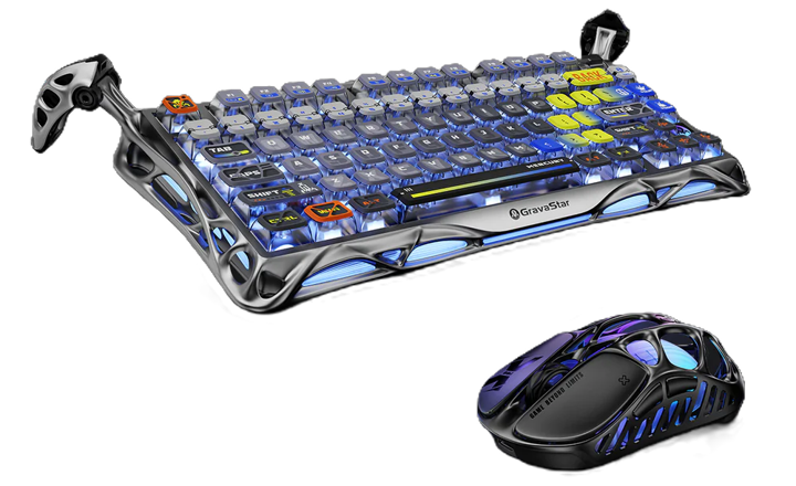 GravaStar Ultimate Gaming Set - Interstellar Silver